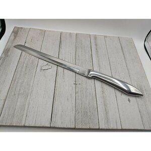 Solid 15" Carving Knife Stainless Steel Handle Bread Japan 9" Blade